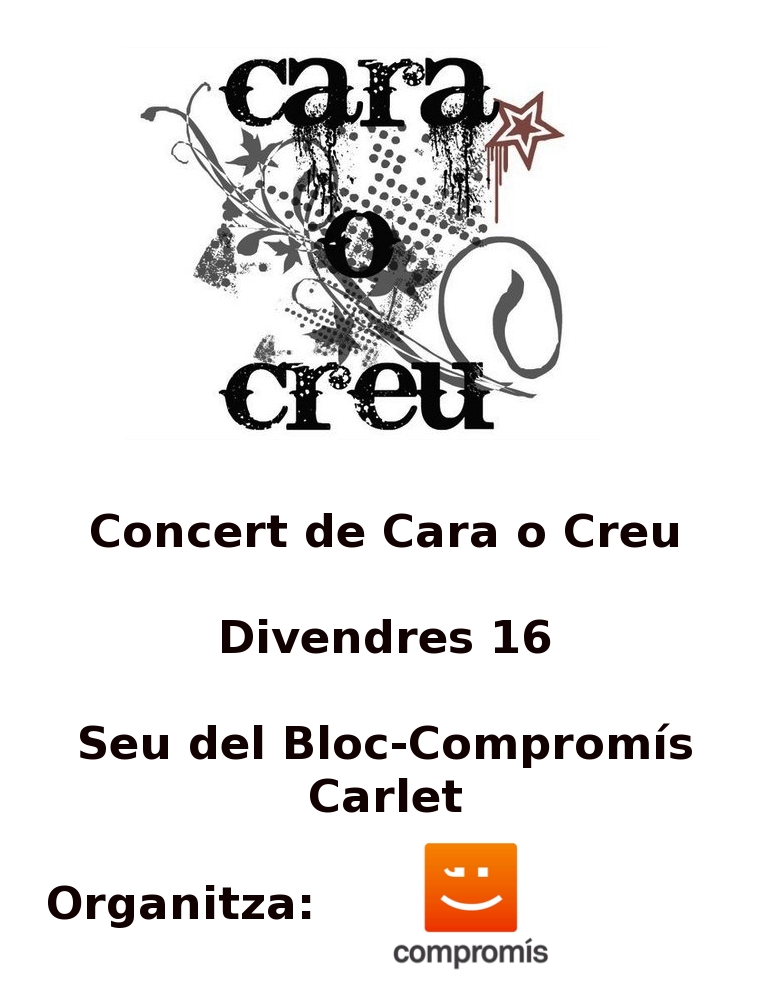 Concert de falles organitzat pels Joves del Bloc-Compromís de Carlet
